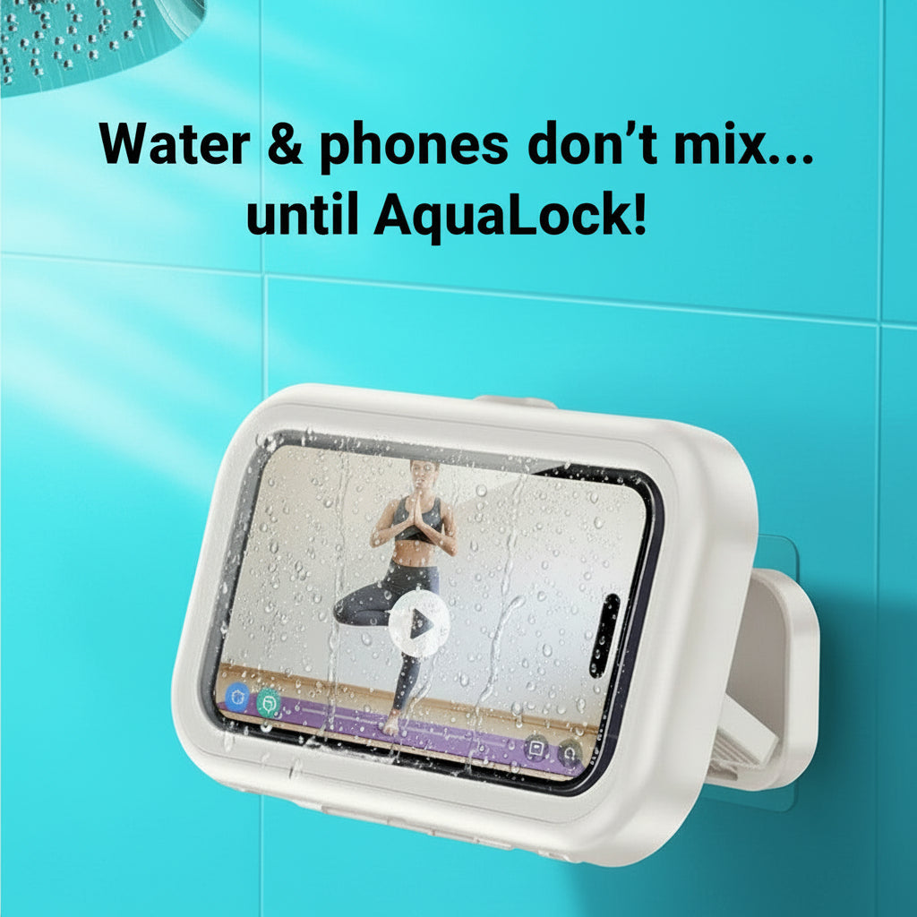 Waterproof Phone Holder! 🚿📱